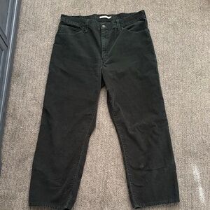 Levi's Dark Green Corduroy Pants